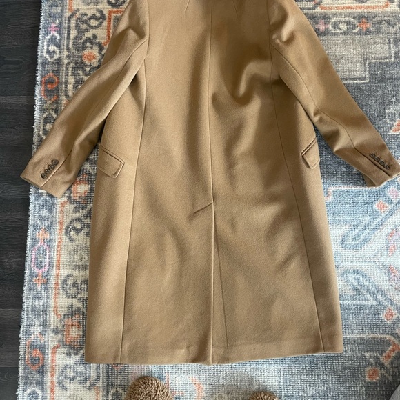 J. Crew Tan Double-Breasted Trench Coat - Picture 6 of 9